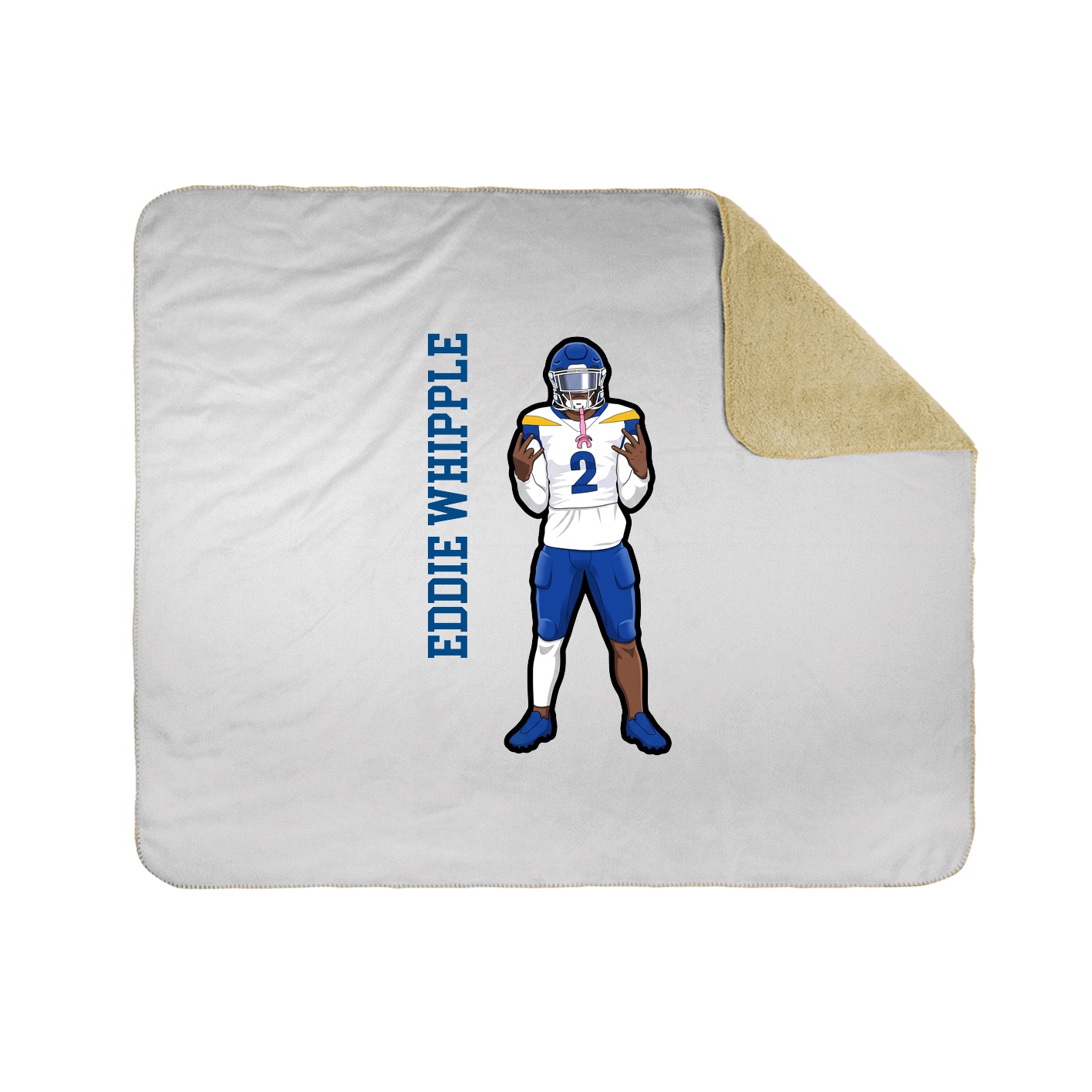 50x60 Sherpa Lined Throw Blanket