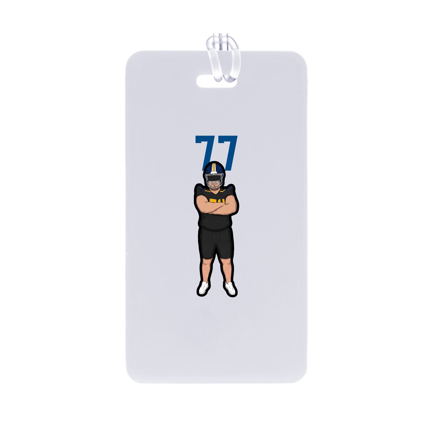 Bag Tag — Number Top in Classic