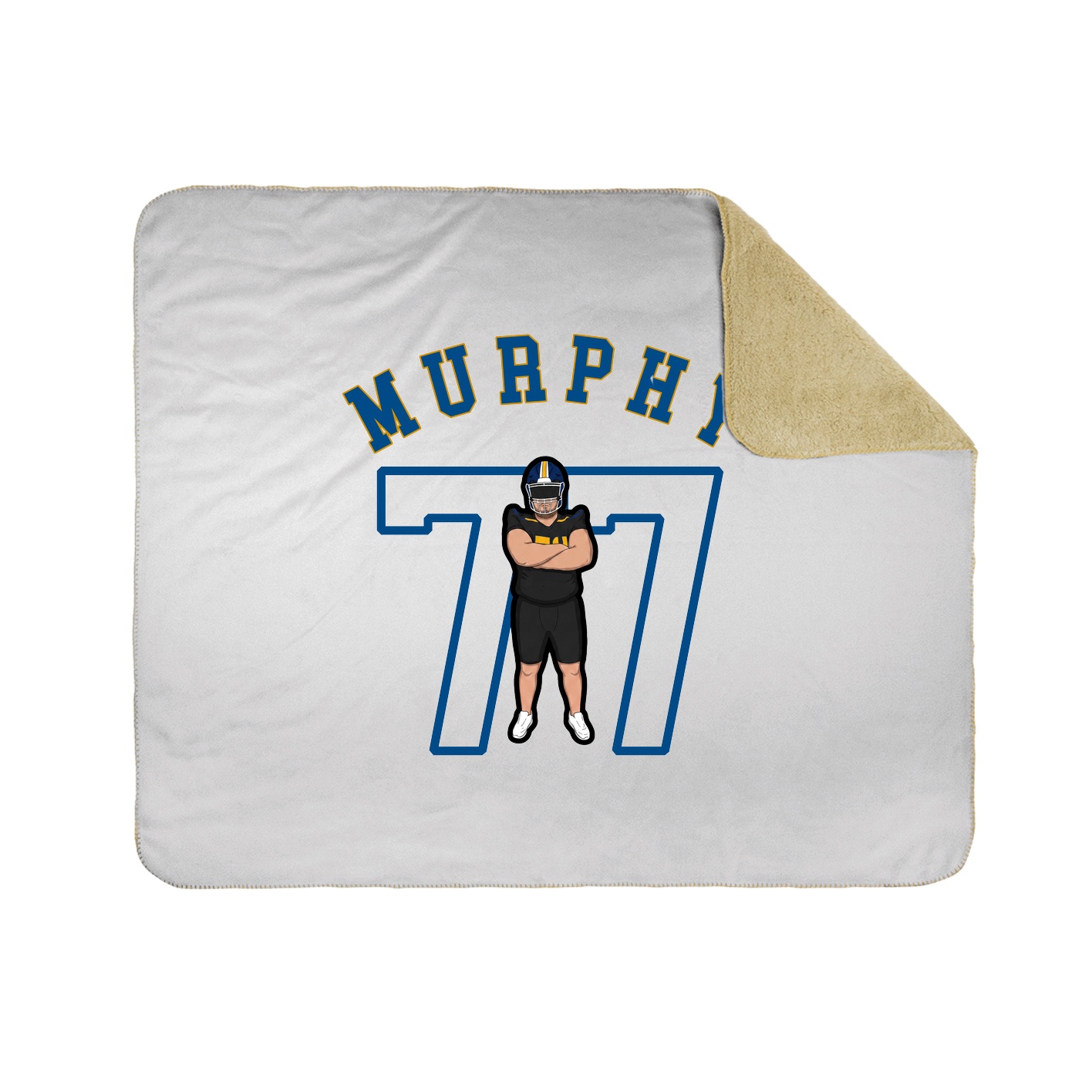 Throw Blanket — Shirsey Arch in White