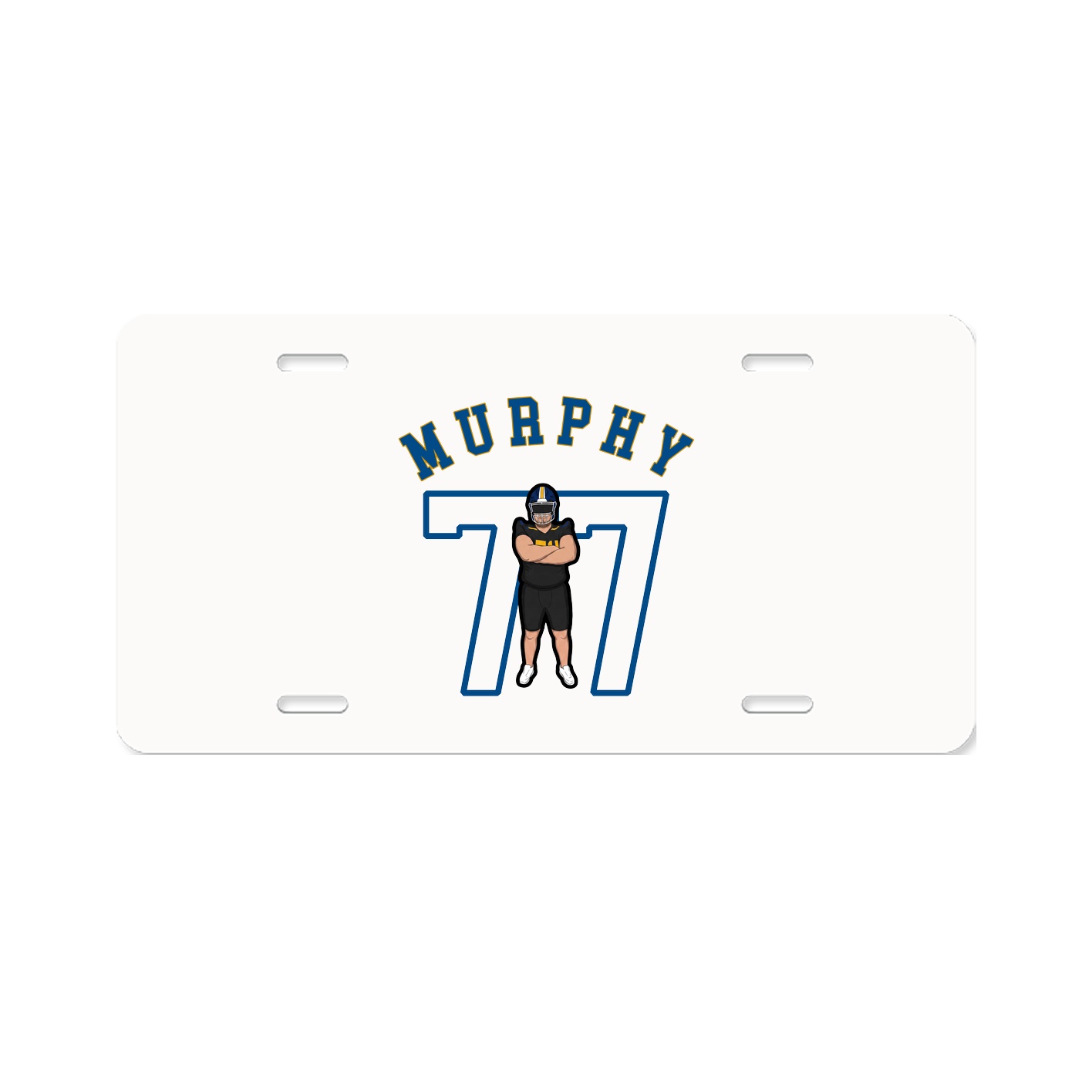 License Plate — Shirsey Arch in Classic