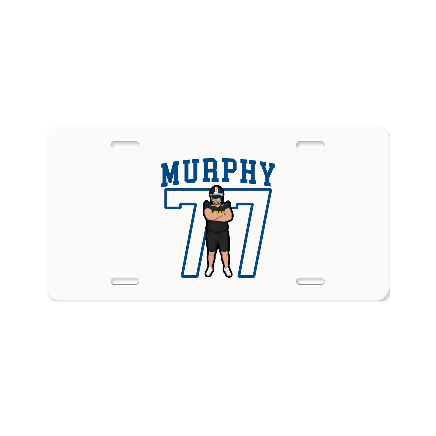 Aluminum License Plate