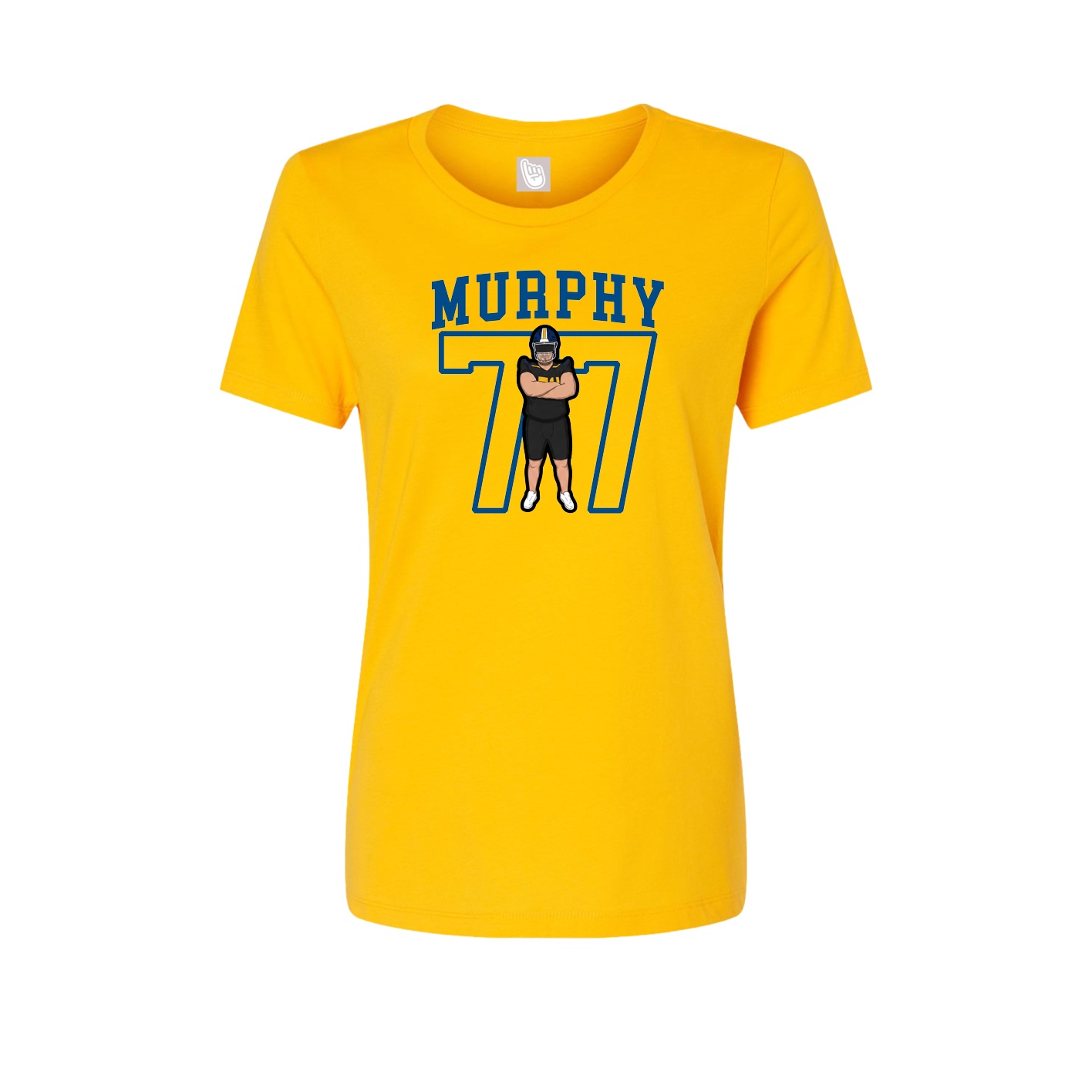 Fitted Women's Tee — Shirsey in Gold