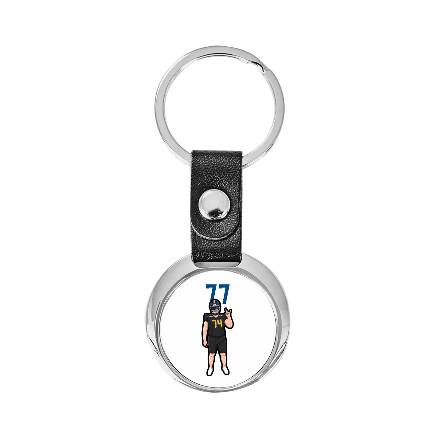 Key Chain — Number Top in Classic