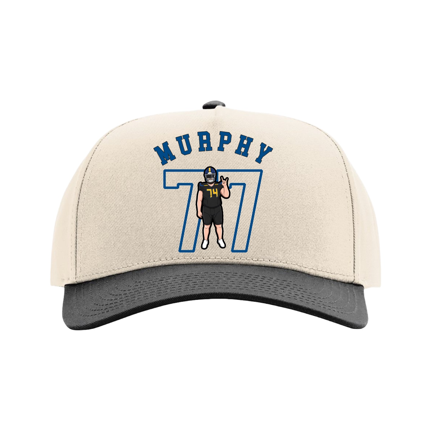 Full Fabric Five-Panel Champ Cap