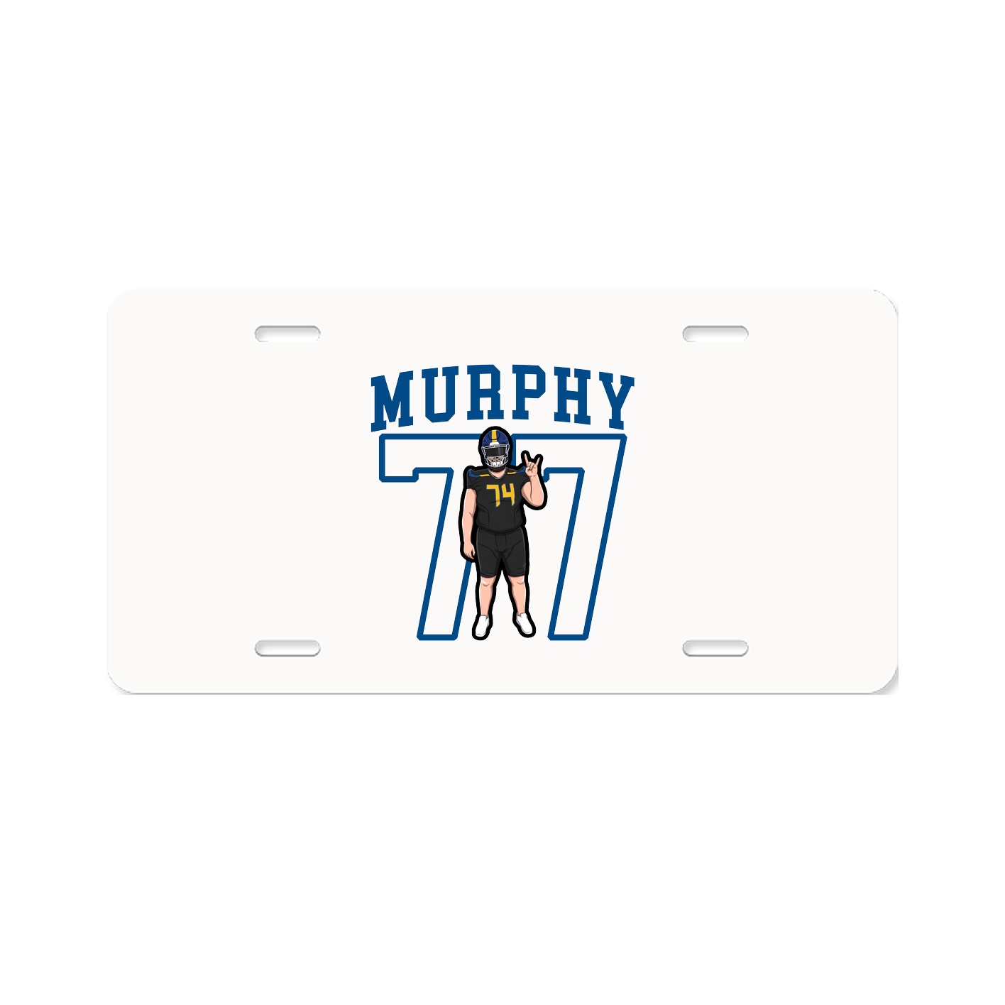 License Plate — Shirsey in Classic