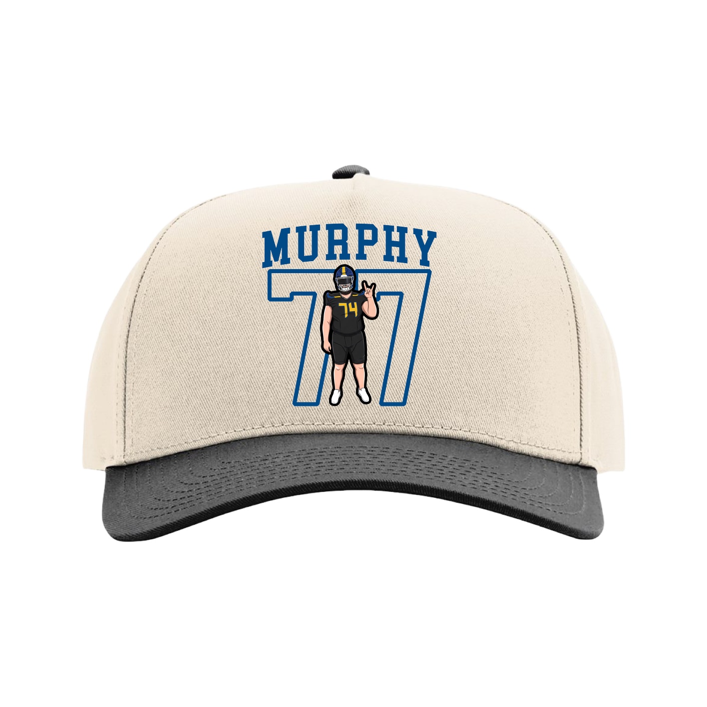 Full Fabric Five-Panel Champ Cap