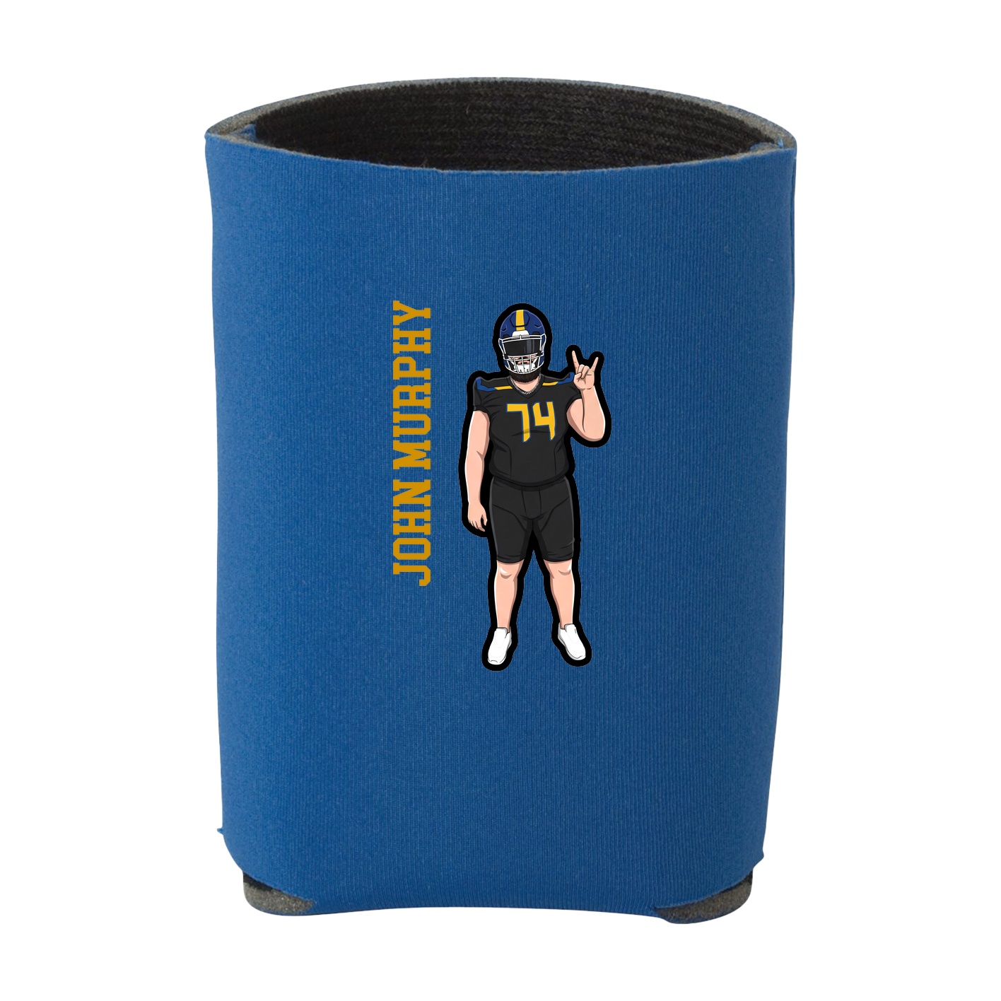 Can Holder — Name Vertical in Royal
