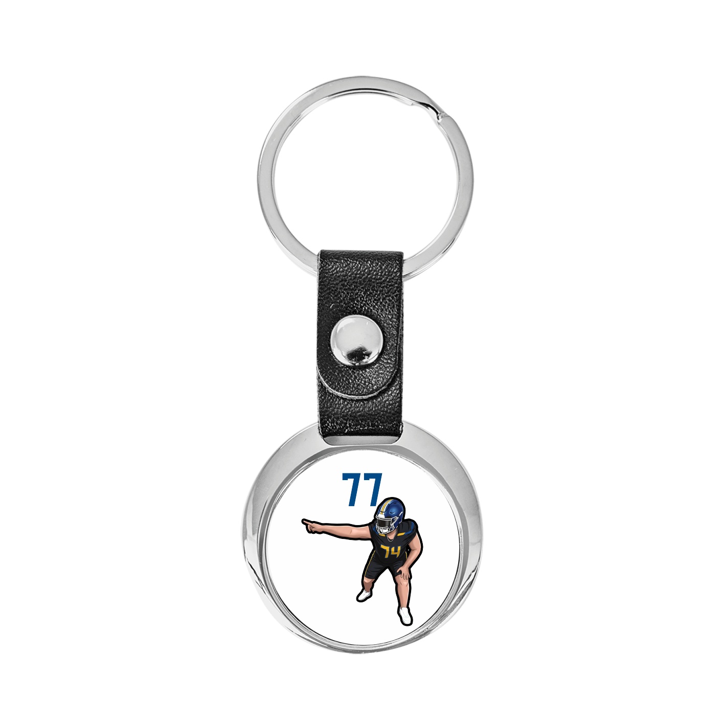 Key Chain — Number Top in Classic
