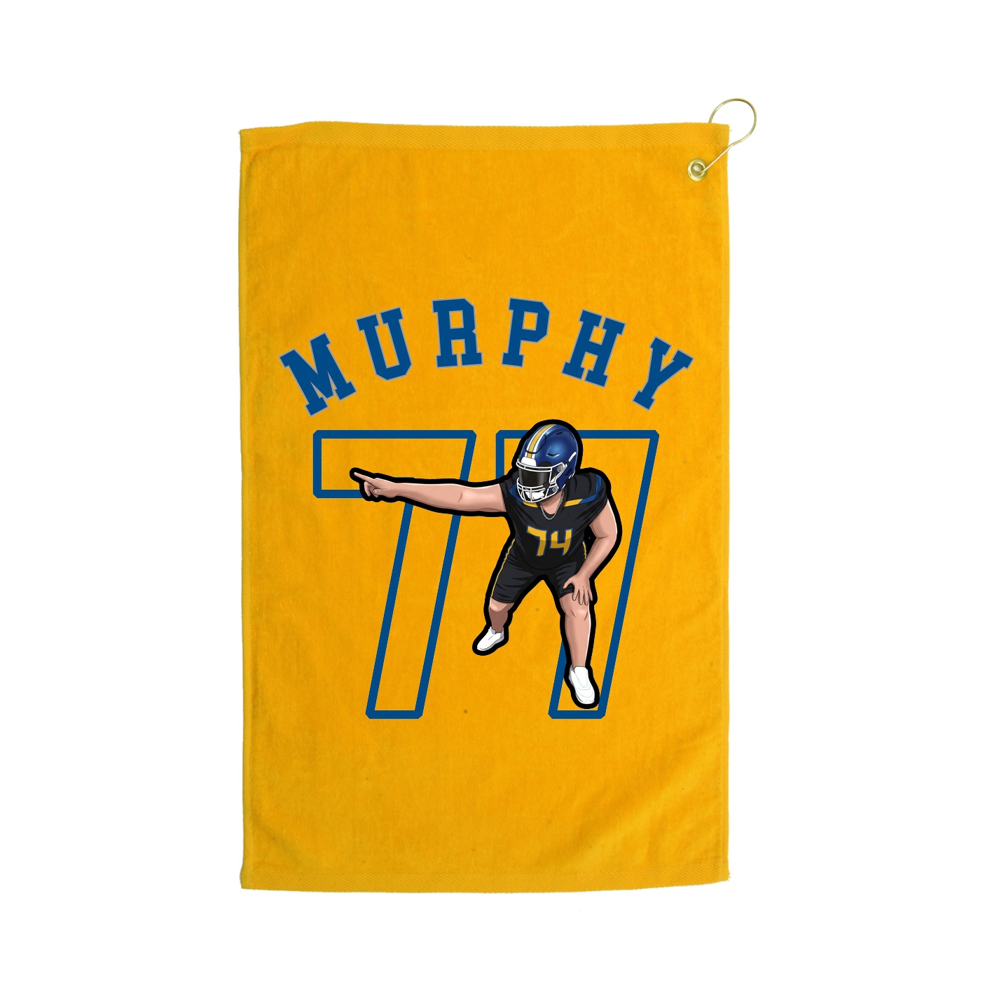 Golf Towel — Shirsey Arch in Gold