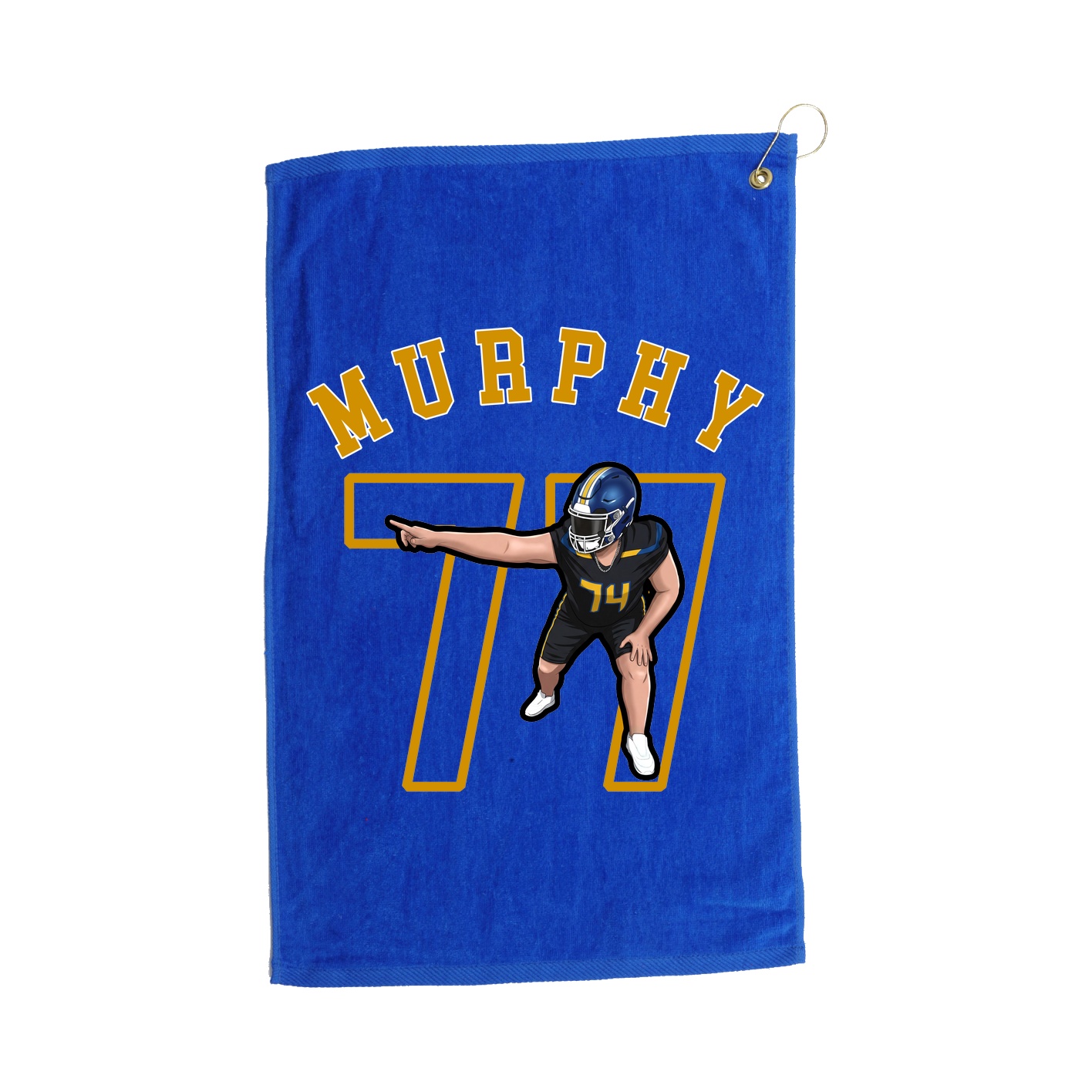 Golf Towel — Shirsey Arch in Royal