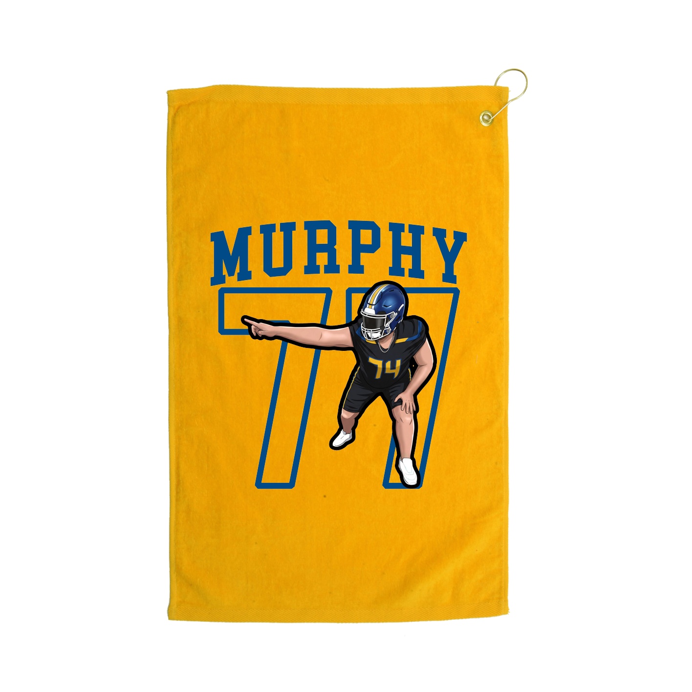 Golf Towel — Shirsey in Gold