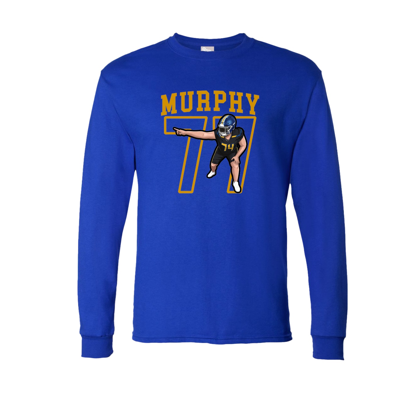 Long Sleeve Tee — Shirsey in Royal