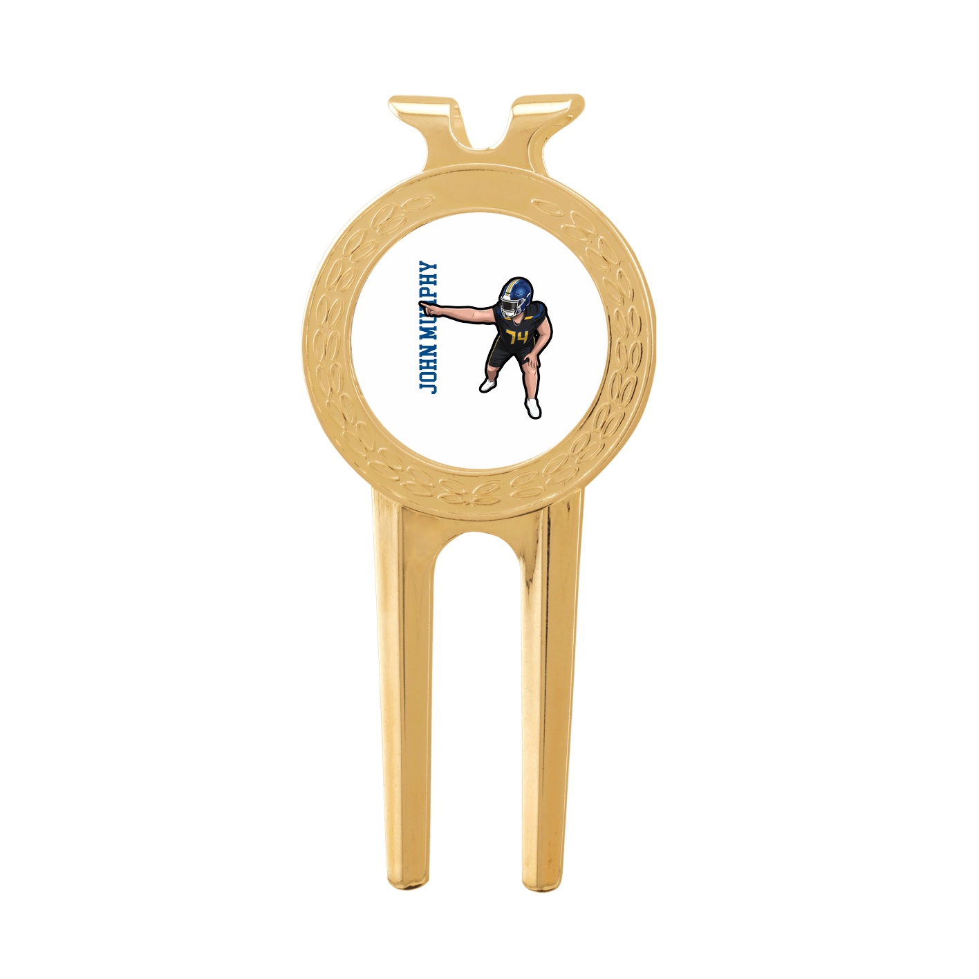 Divot Tool with Ball Marker — Name Vertical in Classic