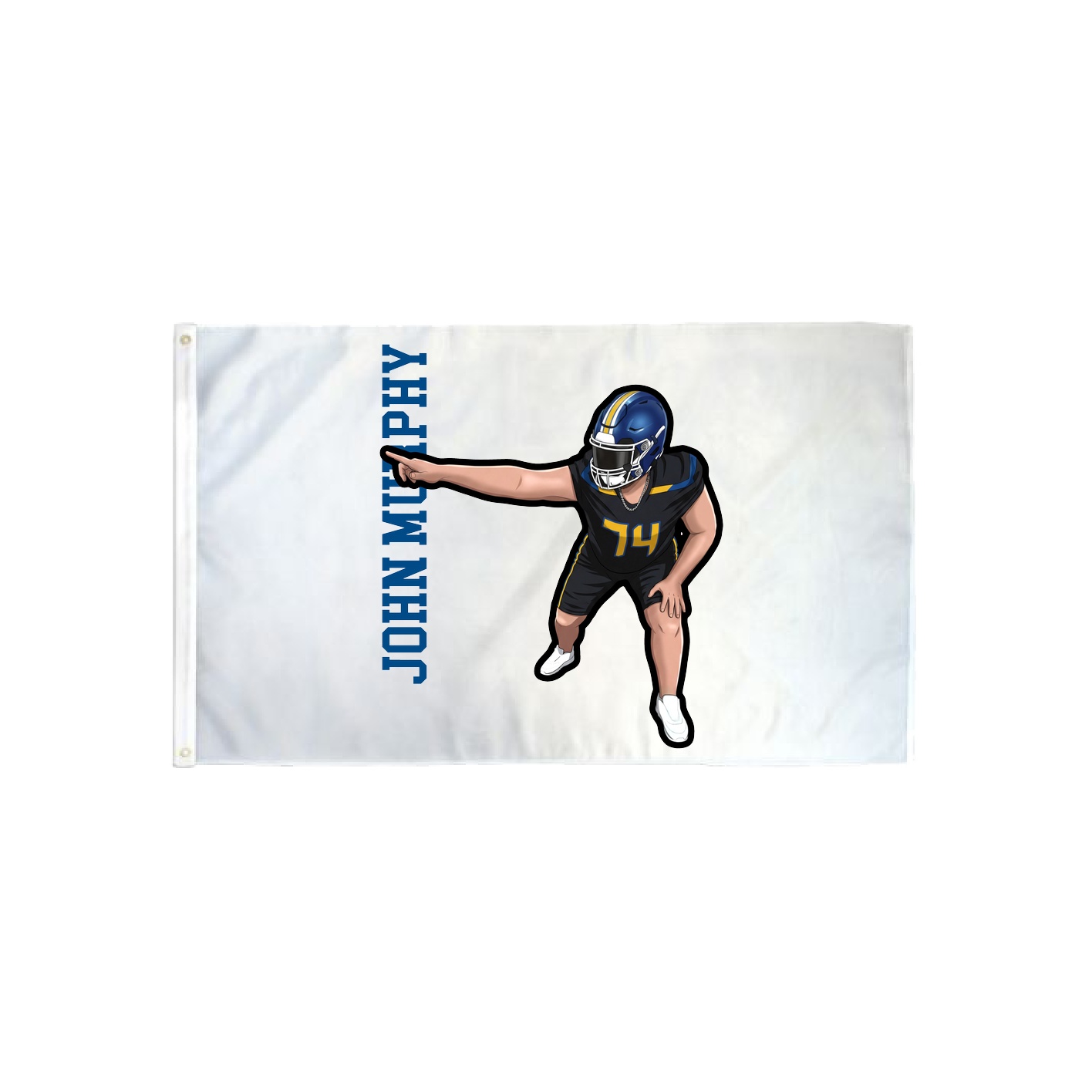 3x5 Flag — Name Vertical in Classic