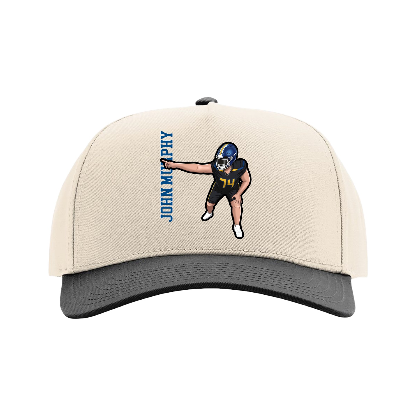 Full Fabric Five-Panel Champ Cap