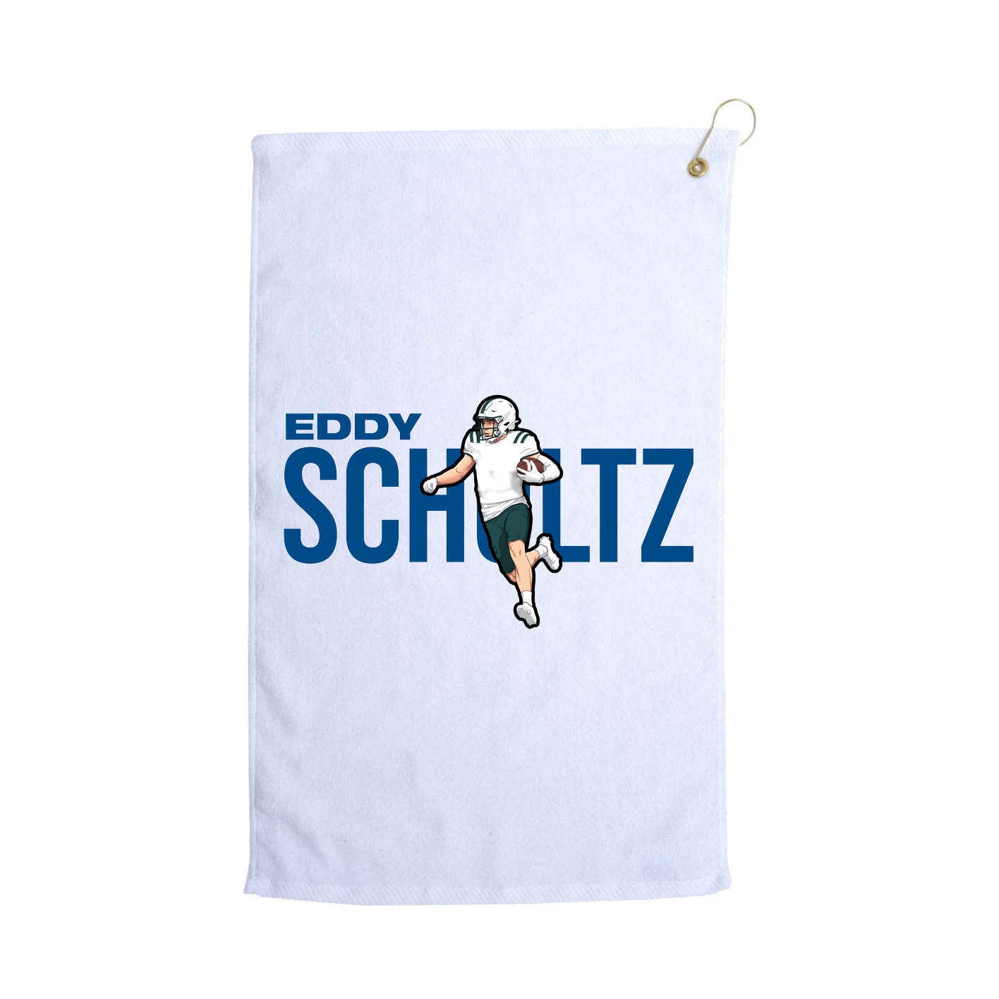 Golf Towel — Player Name in White
