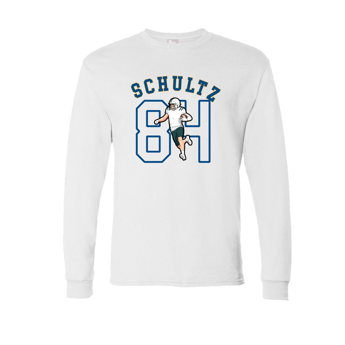 Long Sleeve Tee — Shirsey Arch in White