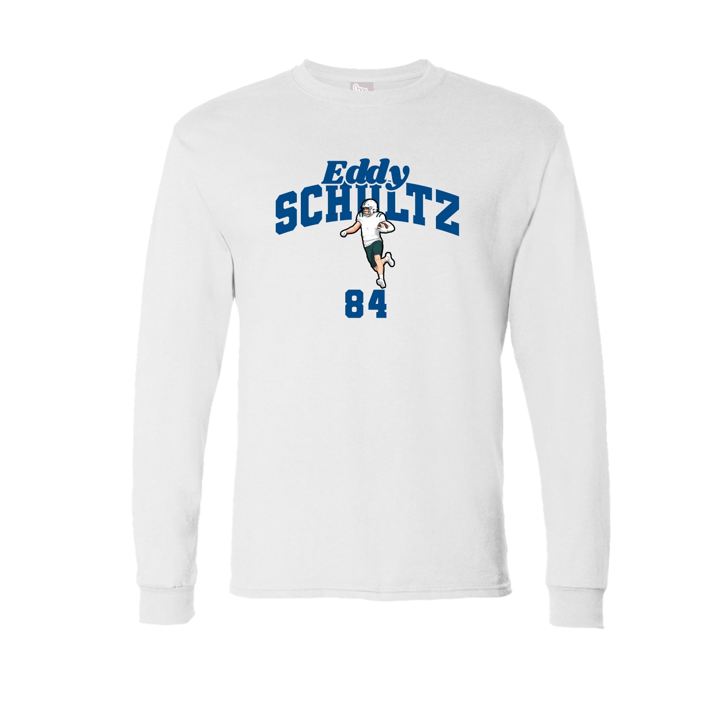 Long Sleeve Tee — Signature Arch in White