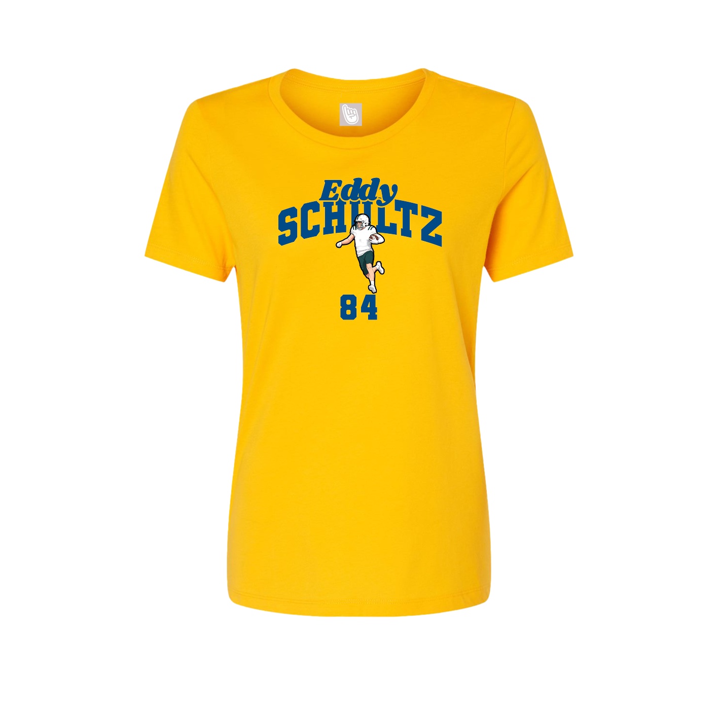 Womens Tee — Signature Arch in Gold