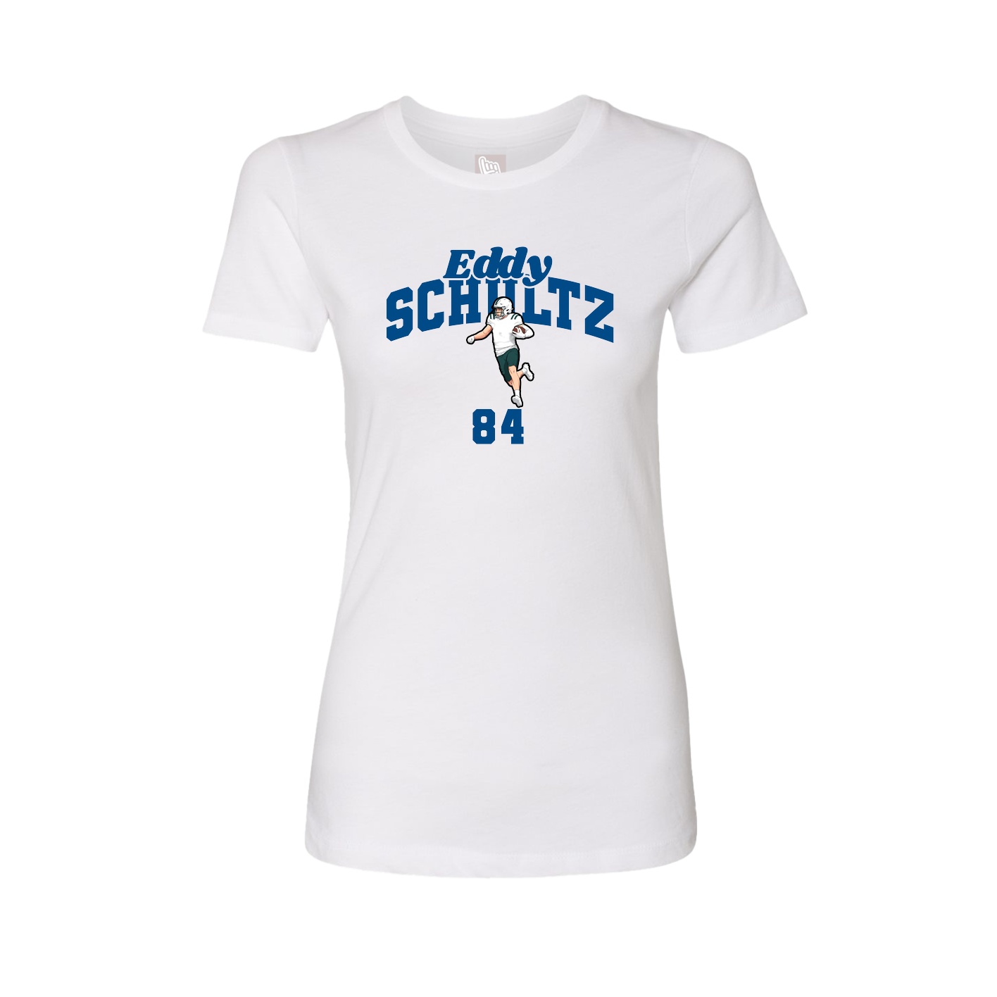 Womens Tee — Signature Arch in White