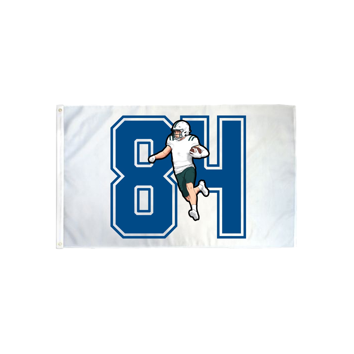 3x5 Flag — Number in Classic