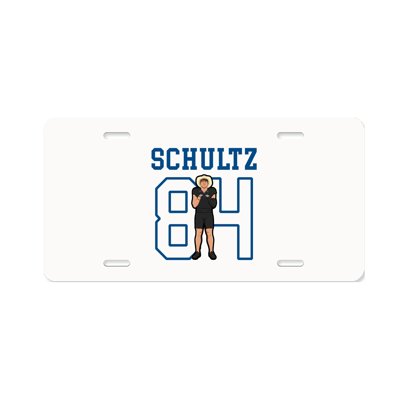 License Plate — Shirsey in Classic