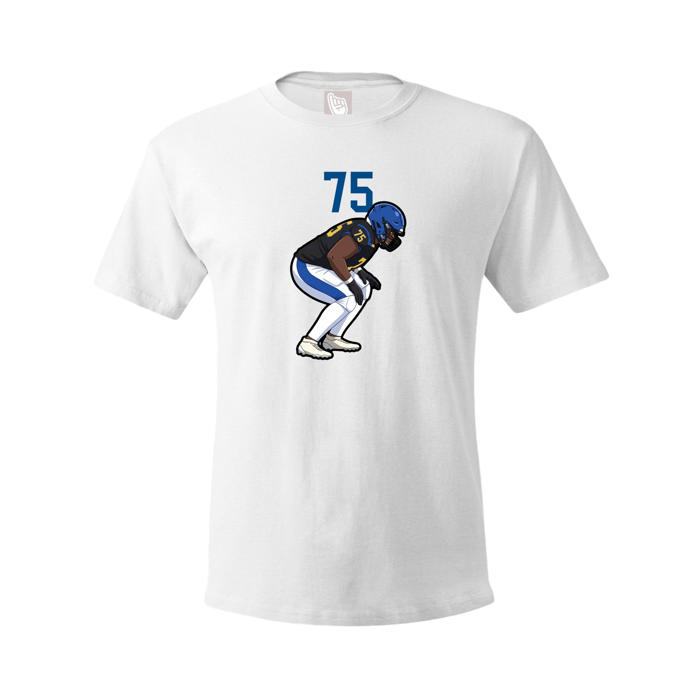 Tee — Number Top in White