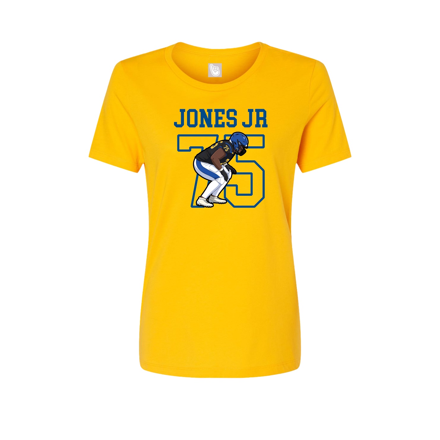 Fitted Women's Tee — Shirsey in Gold