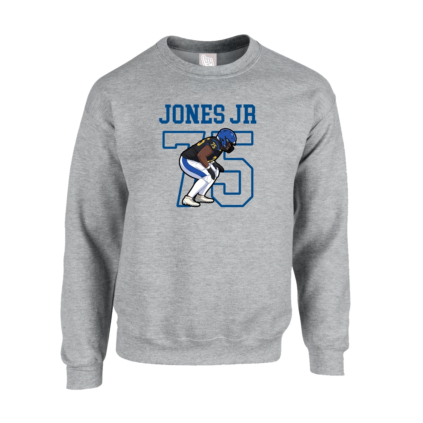 Fleece Crew — Shirsey in Grey