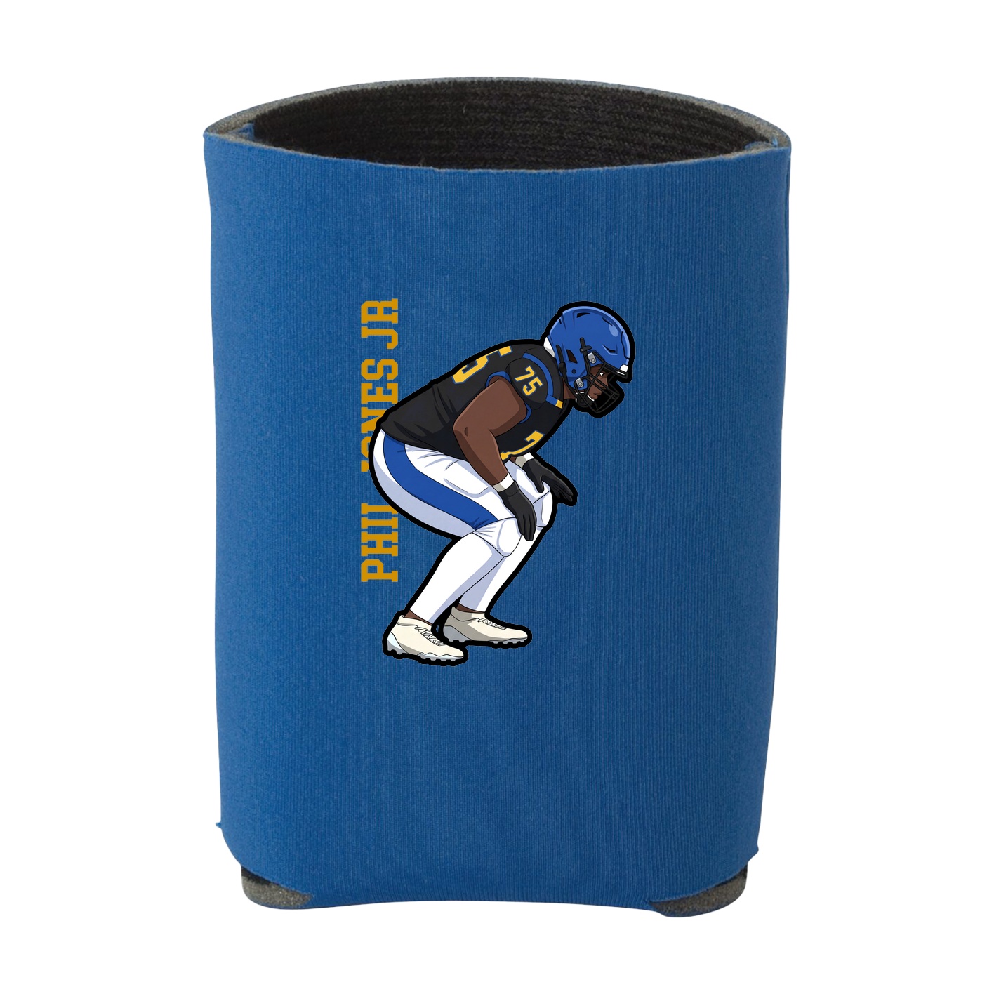 Can Holder — Name Vertical in Royal