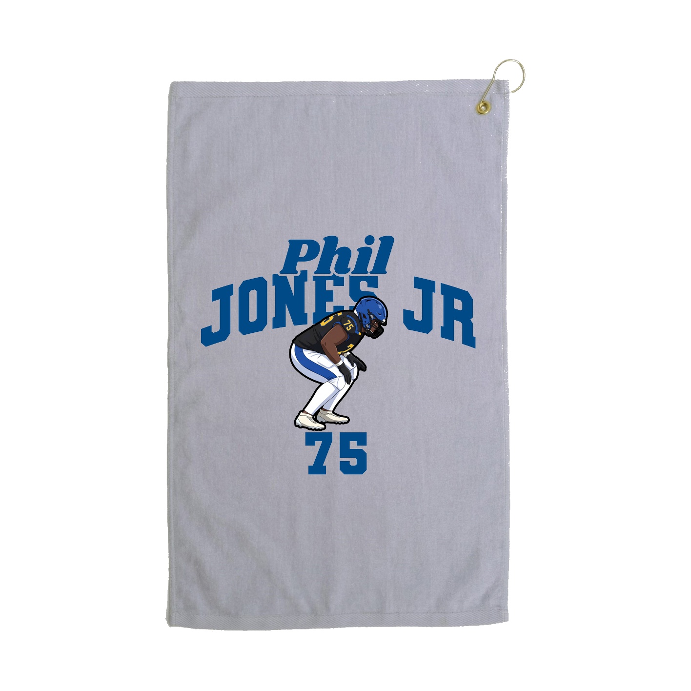 Golf Towel — Signature Arch in Grey
