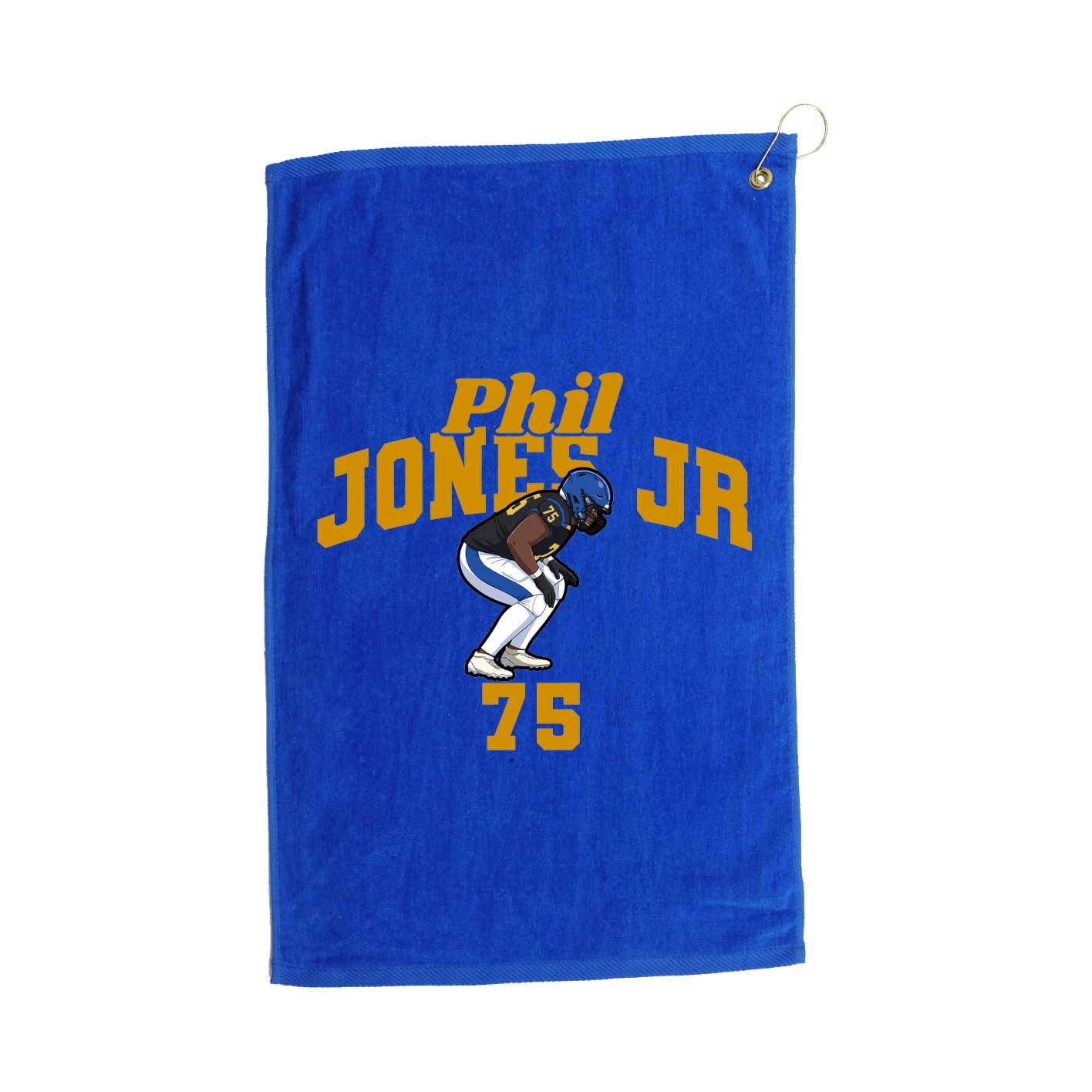 Golf Towel — Signature Arch in Royal