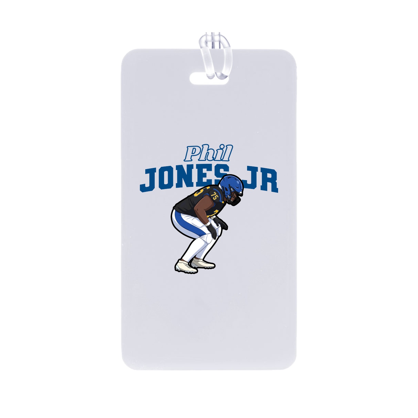 Bag Tag — Name Arch in Classic