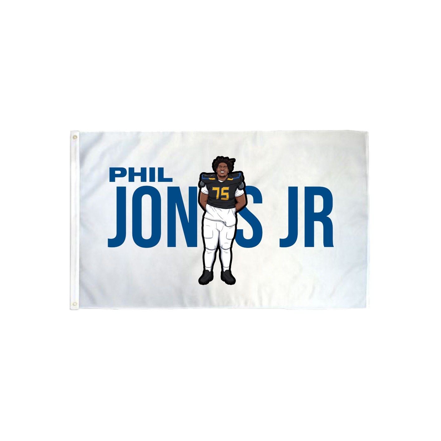 3x5 Flag — Player Name in Classic