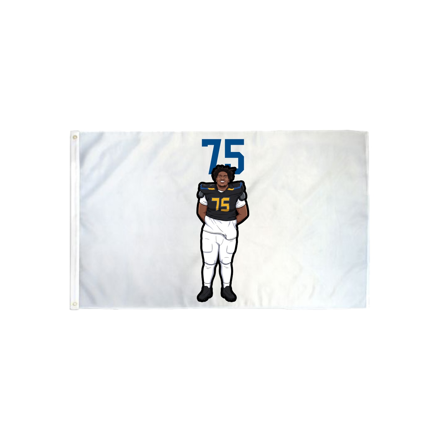 3x5 Flag — Number Top in Classic