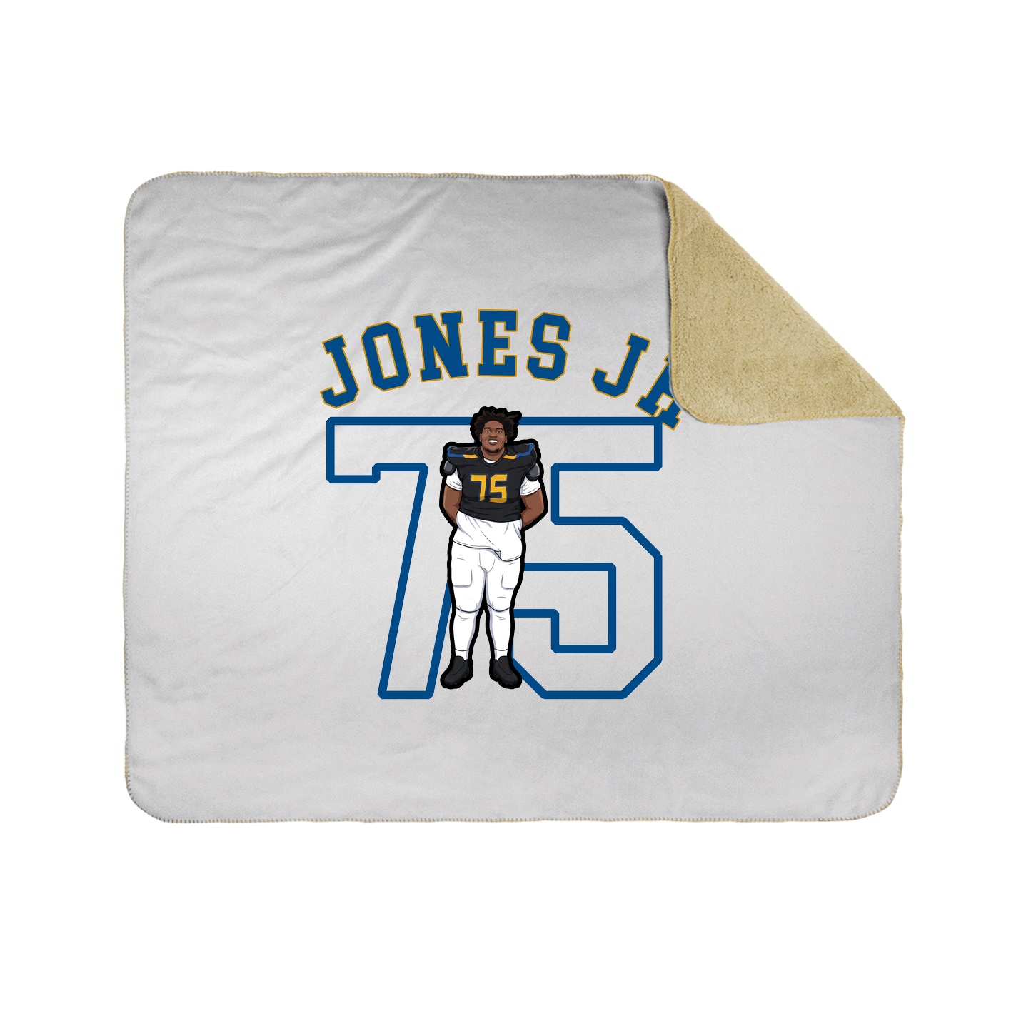 Throw Blanket — Shirsey Arch in White
