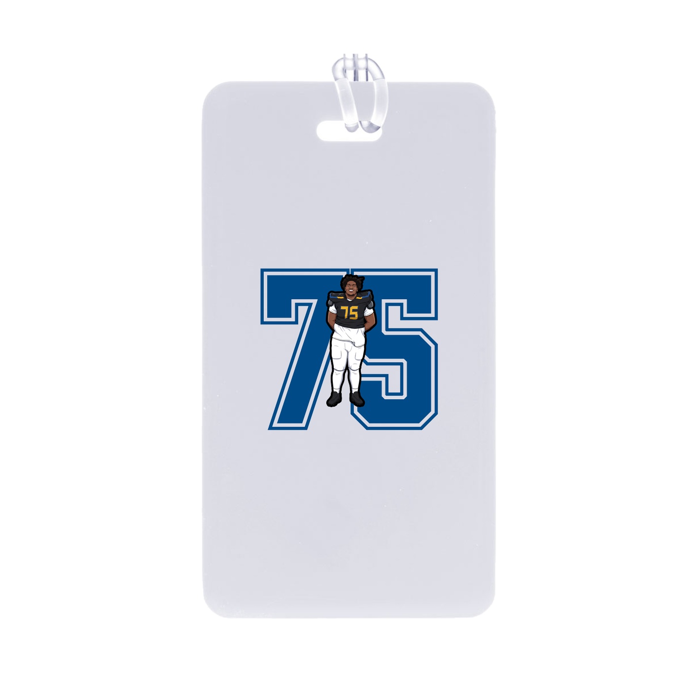 Bag Tag — Number in Classic