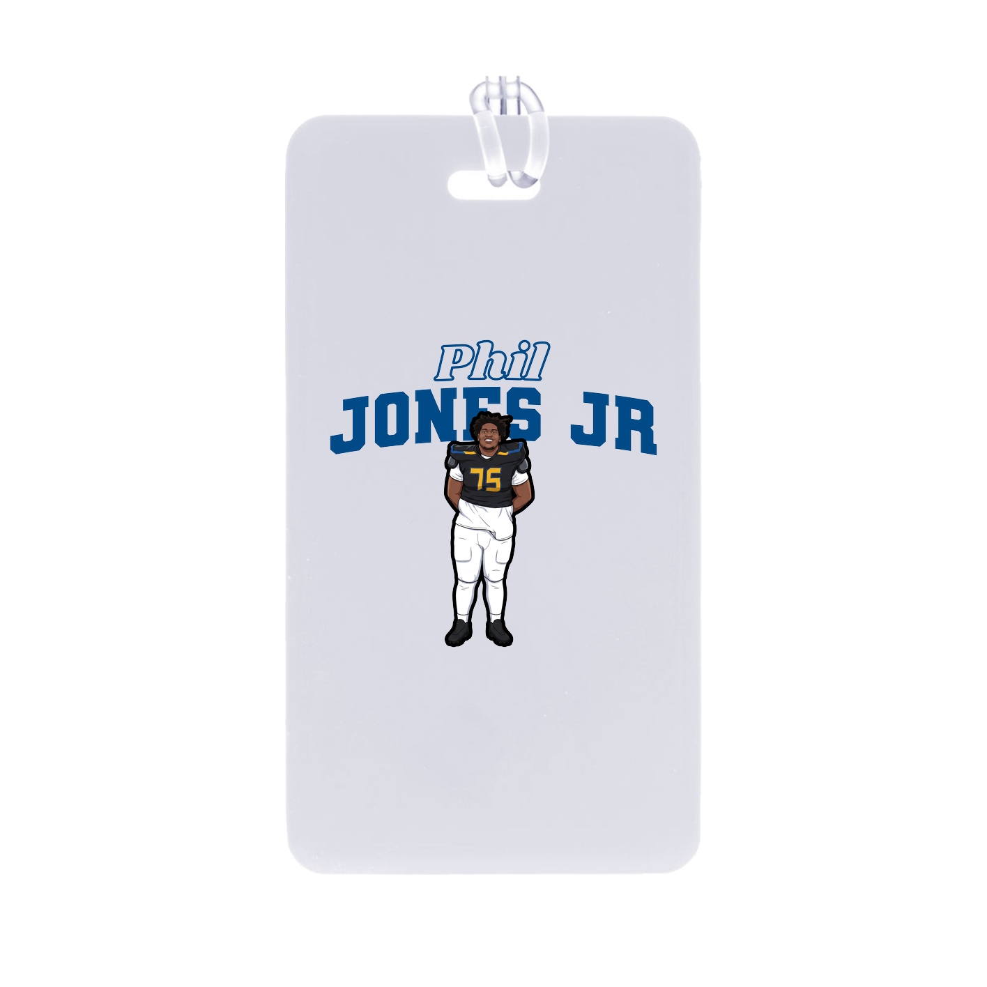 Bag Tag — Name Arch in Classic