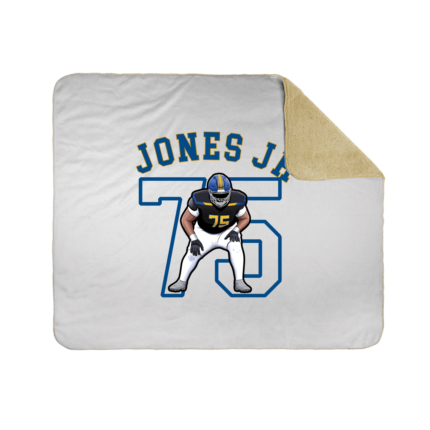 Throw Blanket — Shirsey Arch in White