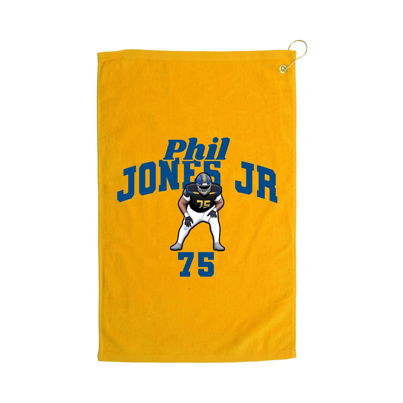 Golf Towel — Signature Arch in Gold