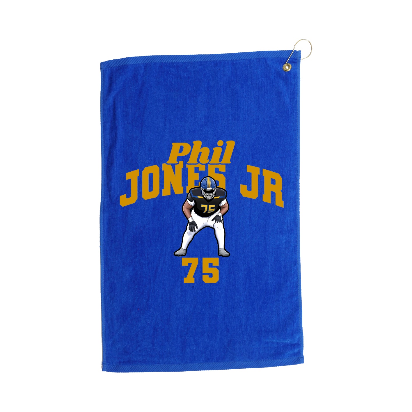 Golf Towel — Signature Arch in Royal
