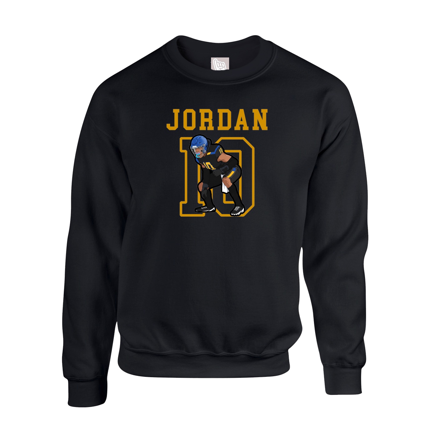 Fleece Crew — Shirsey in Black