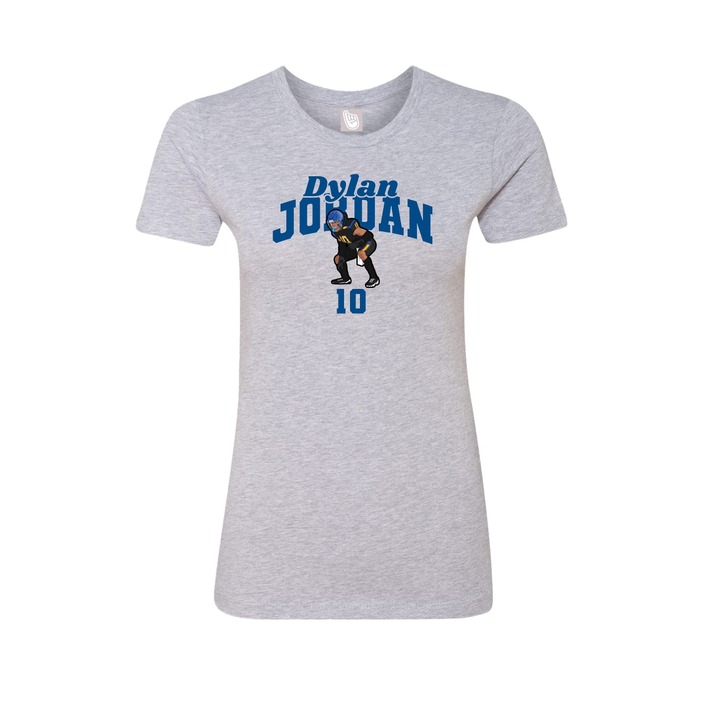 Womens Tee — Signature Arch in Grey
