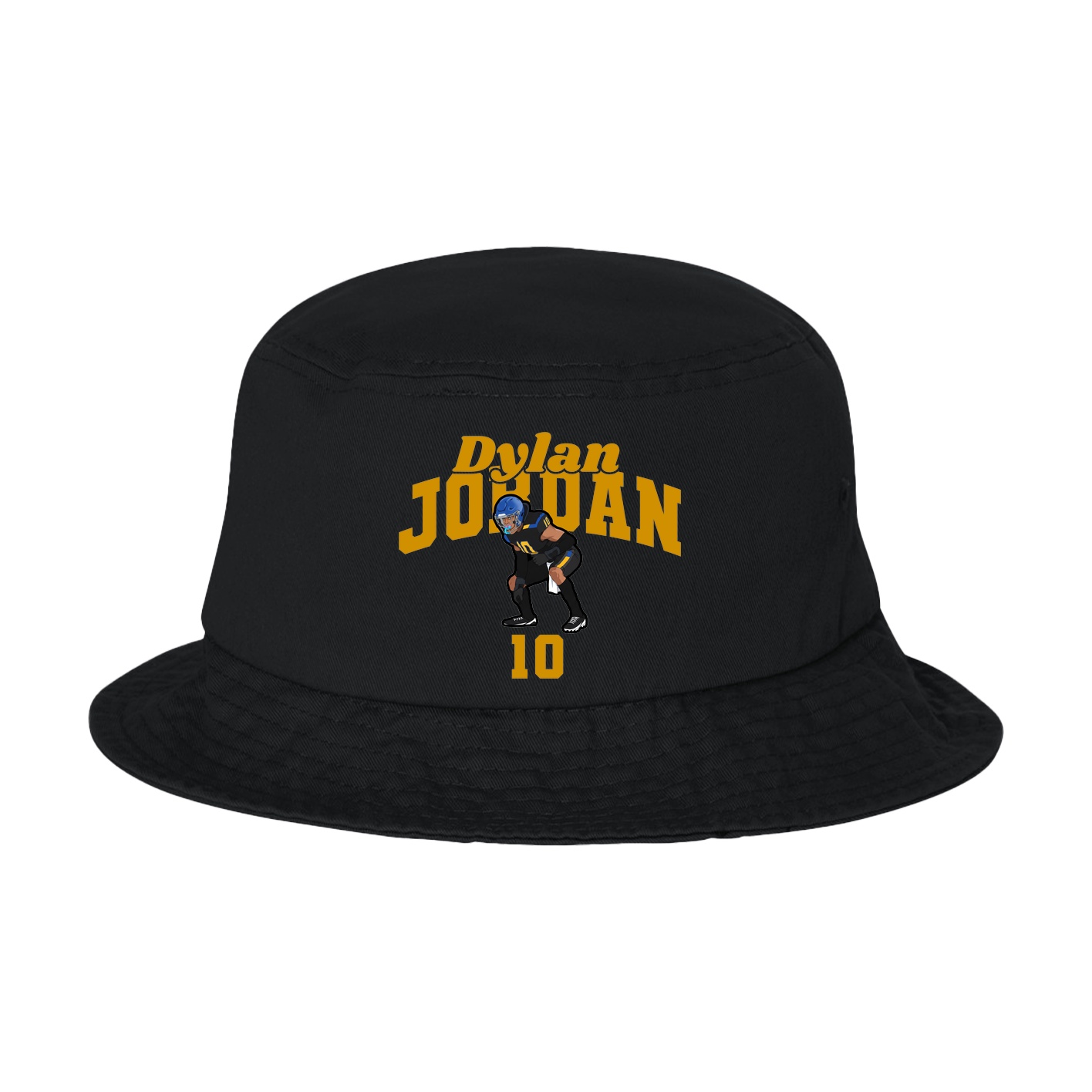 Bucket Cap — Signature Arch in Black
