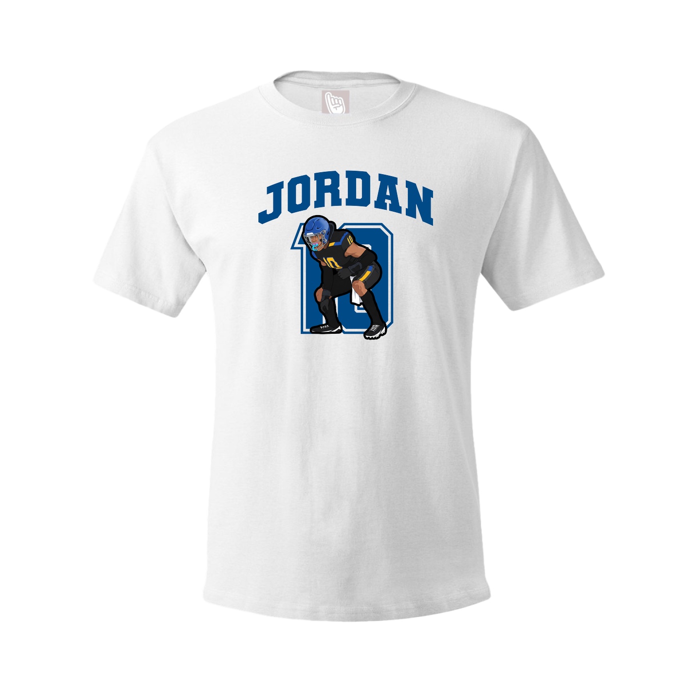 Tee — Number in White