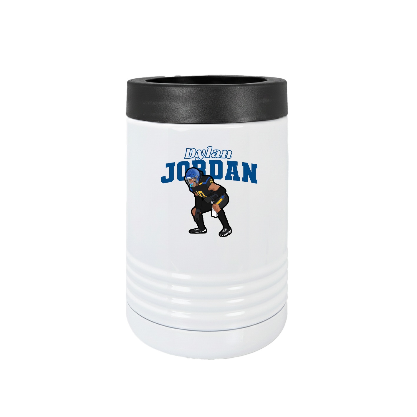 Beverage Holder — Name Arch in White