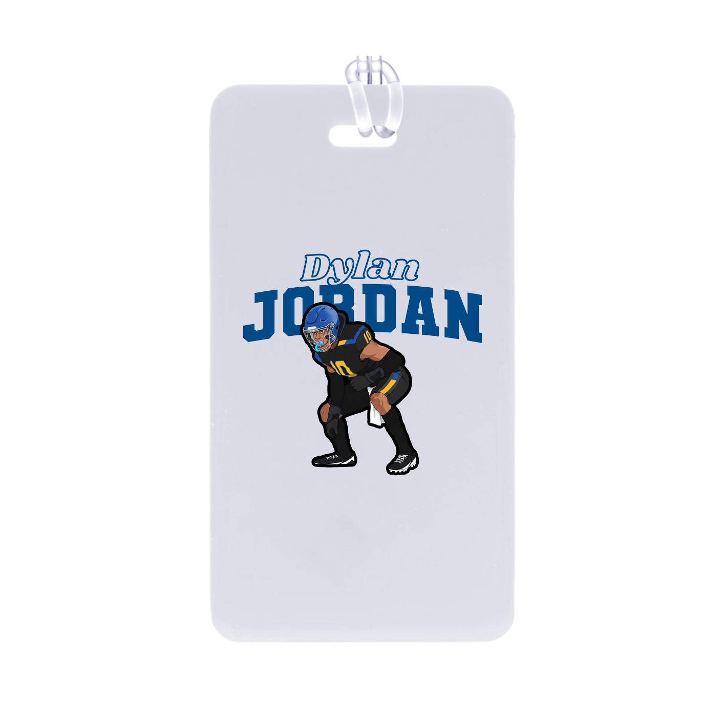 Bag Tag — Name Arch in Classic