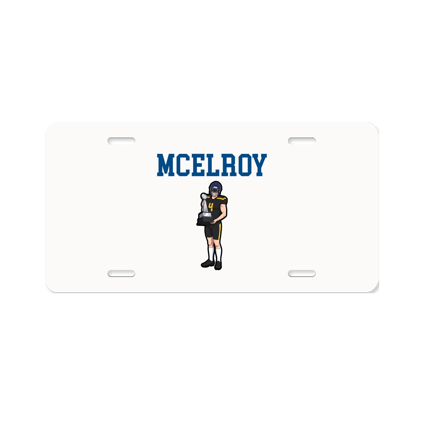 License Plate — Shirsey in Classic