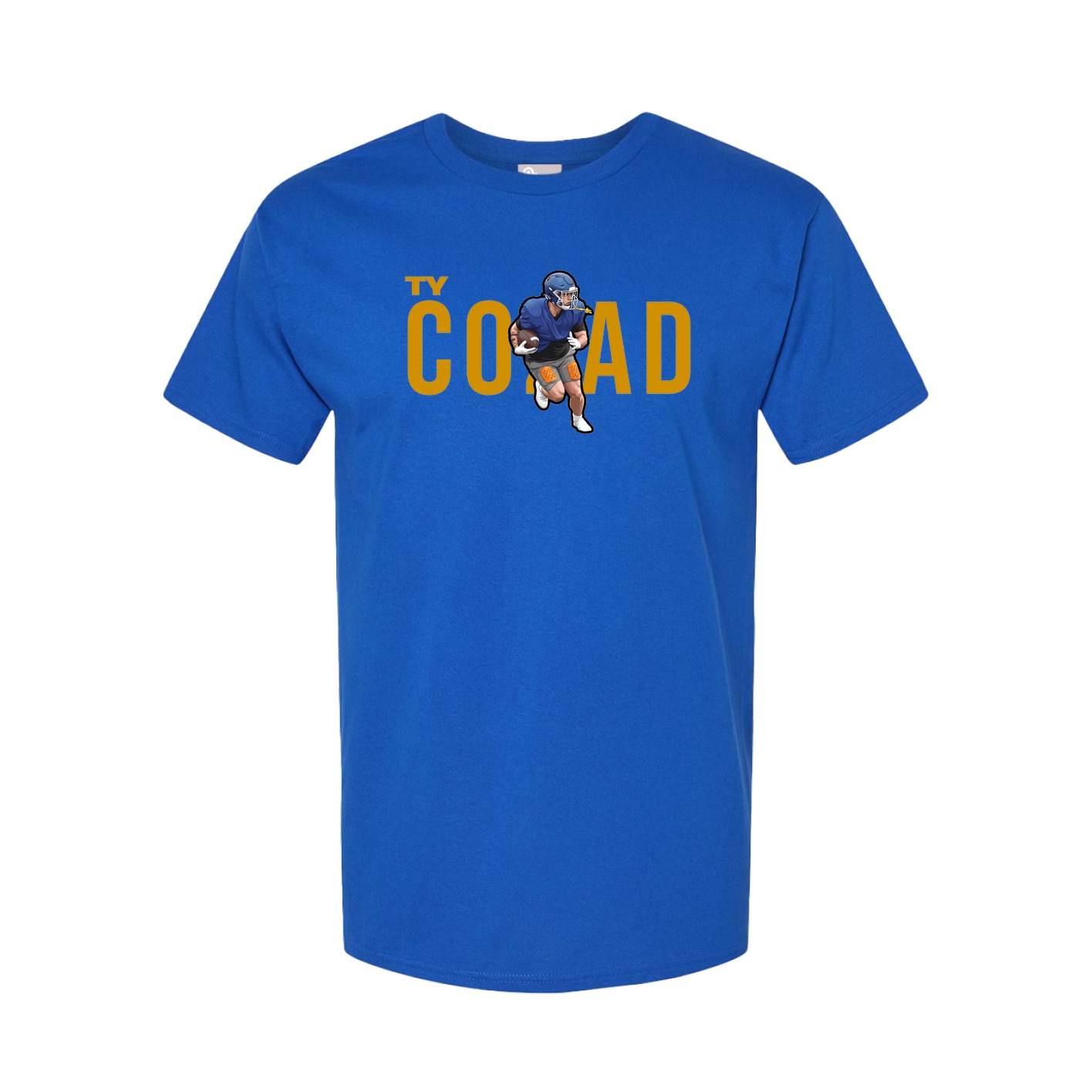 Youth Tee — Player Name in Royal