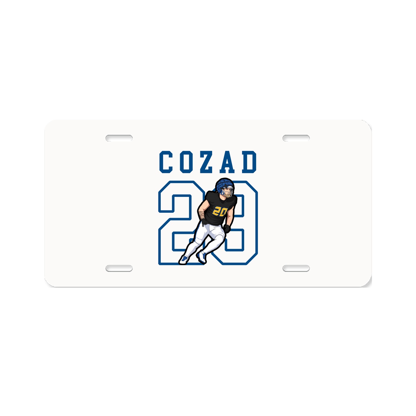 License Plate — Shirsey in Classic